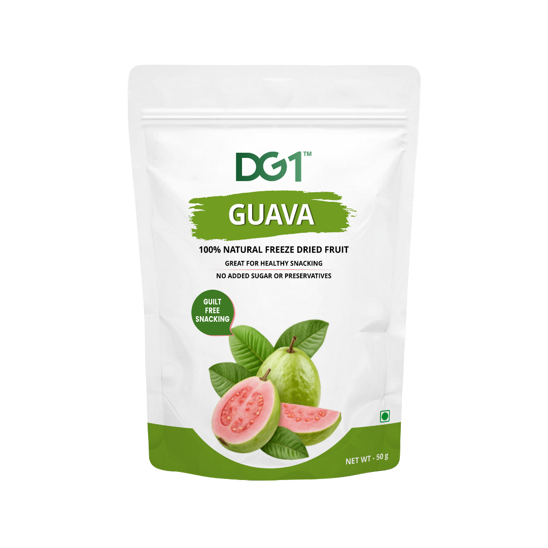 DG1 Freeze Dried Pink Guava Cubes