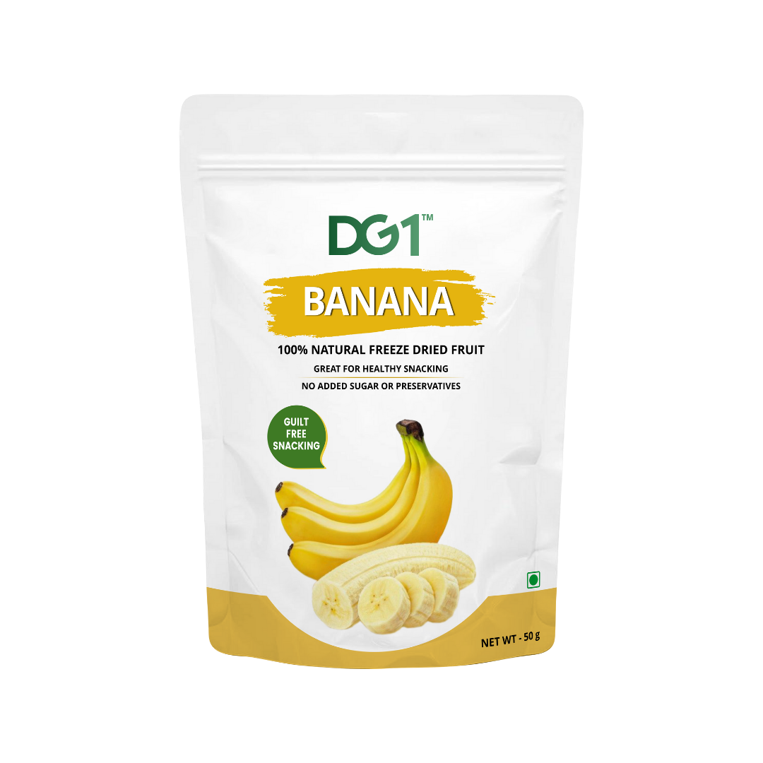 DG1 Freeze Dried Banana Slices