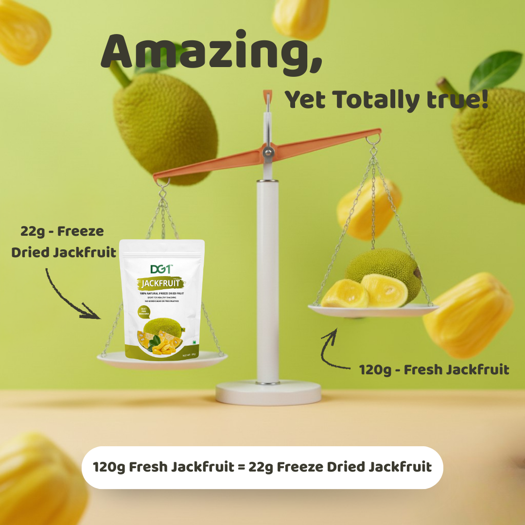 DG1 Freeze Dried Jackfruit Slices