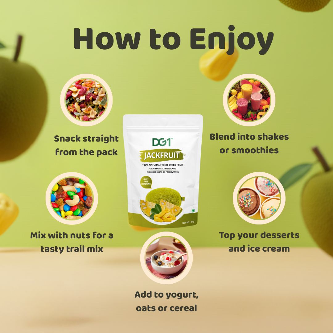 DG1 Freeze Dried Jackfruit Slices