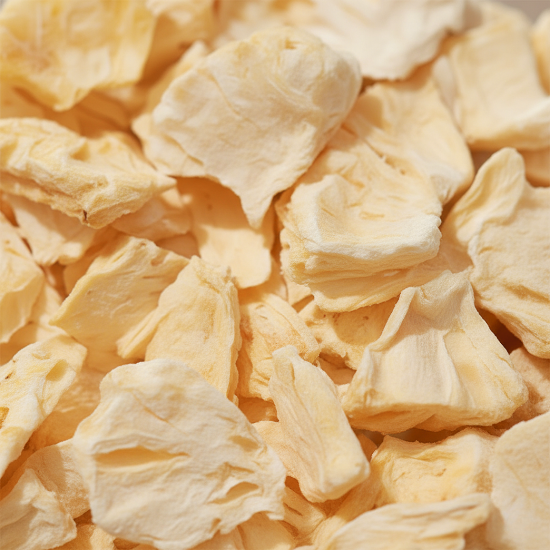 DG1 Freeze Dried Pineapple Chunks