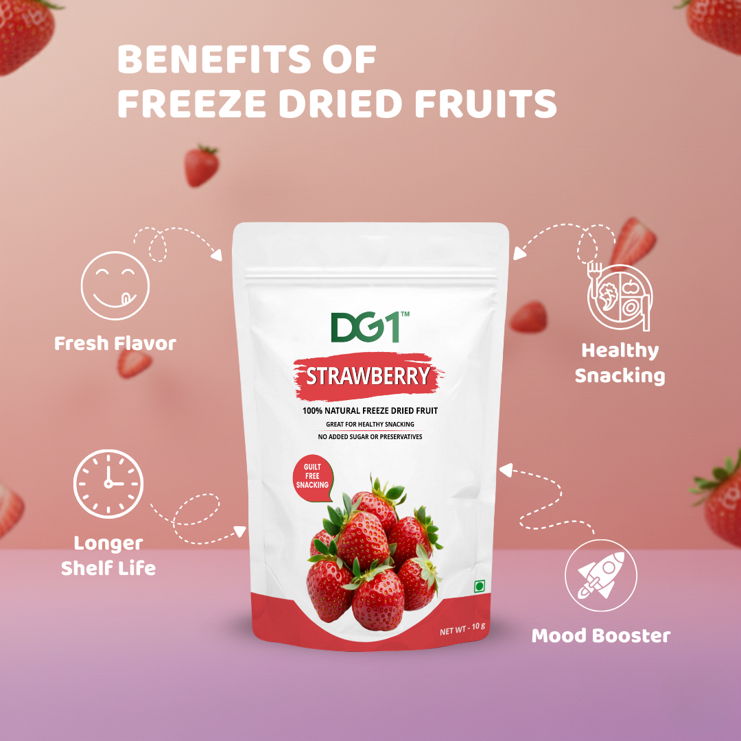 DG1 Freeze Dried Strawberry Slices