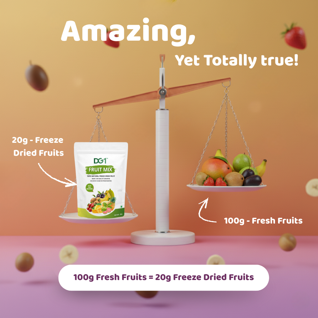 DG1 Freeze Dried Fruit Mix