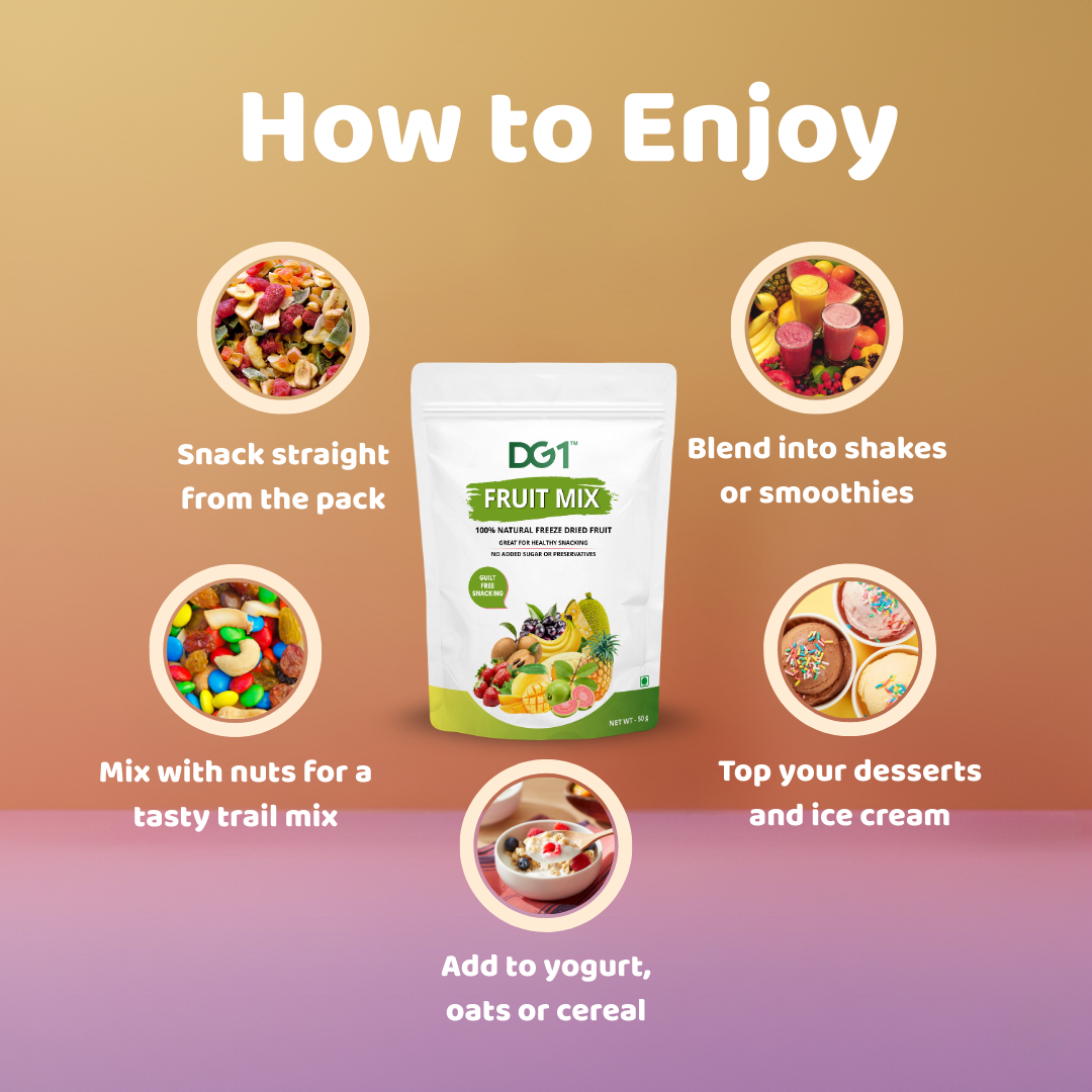 DG1 Freeze Dried Fruit Mix