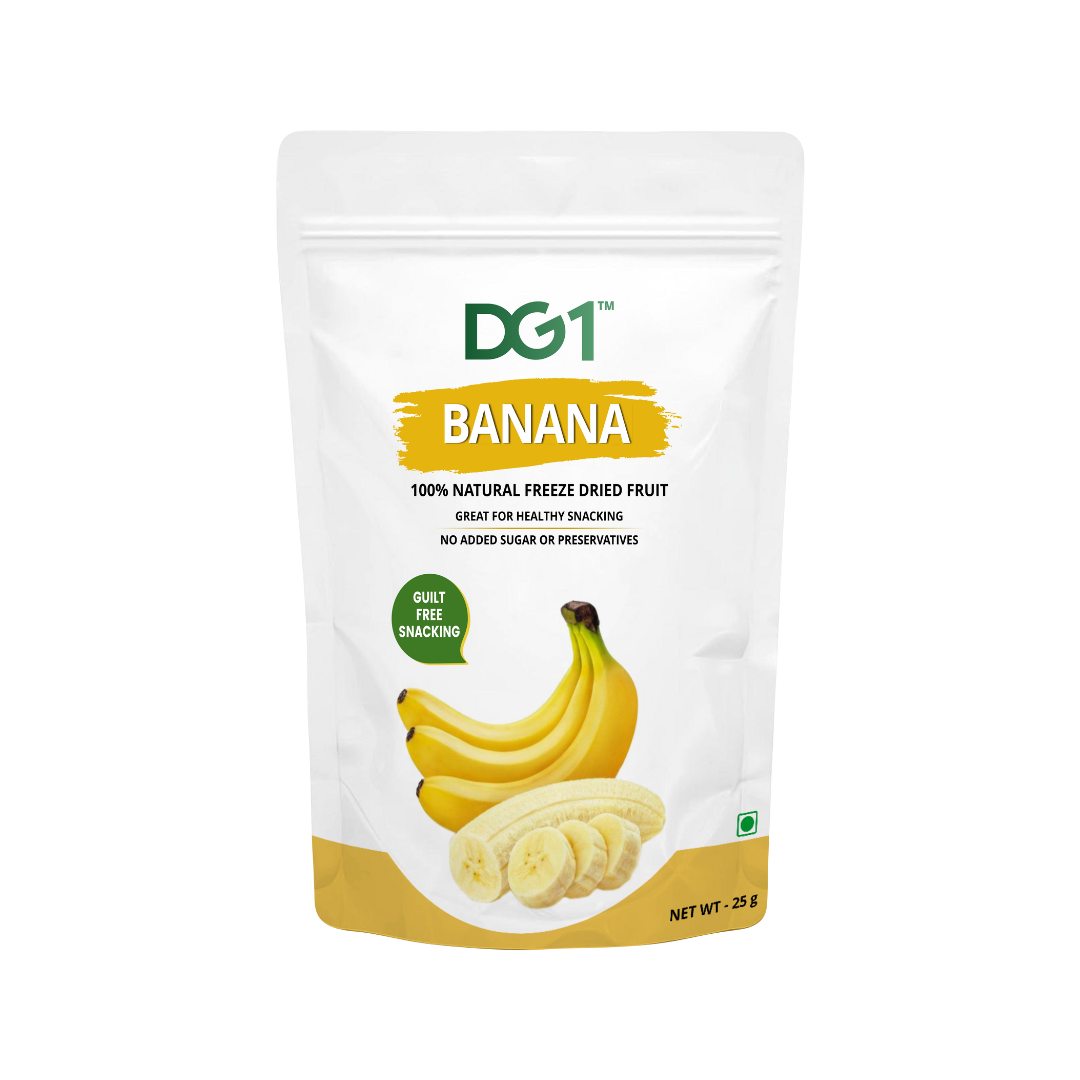 DG1 Freeze Dried Banana Slices