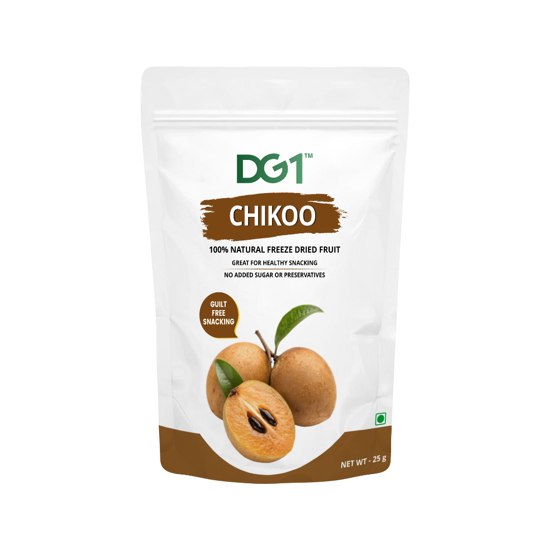 DG1 Freeze Dried Chikoo Slices