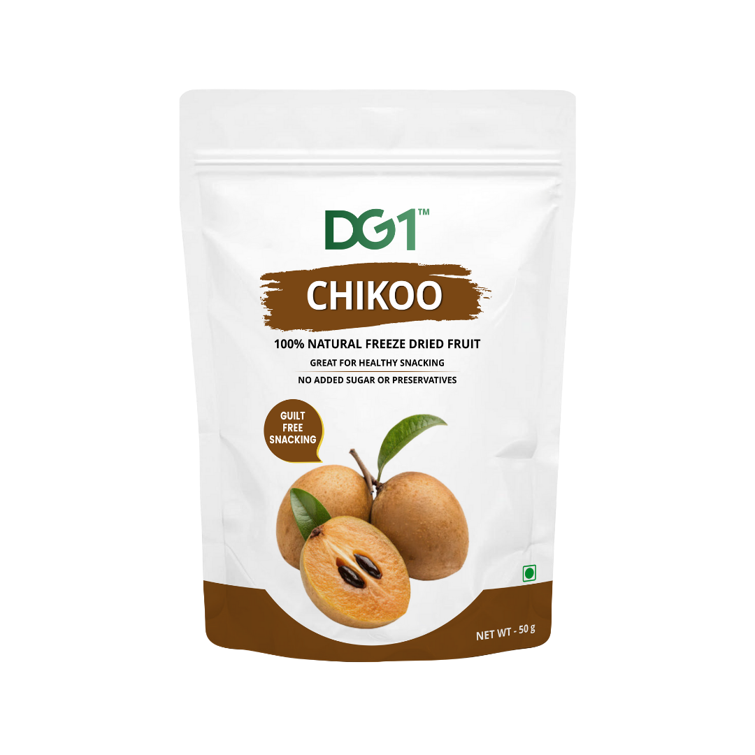 DG1 Freeze Dried Chikoo Slices