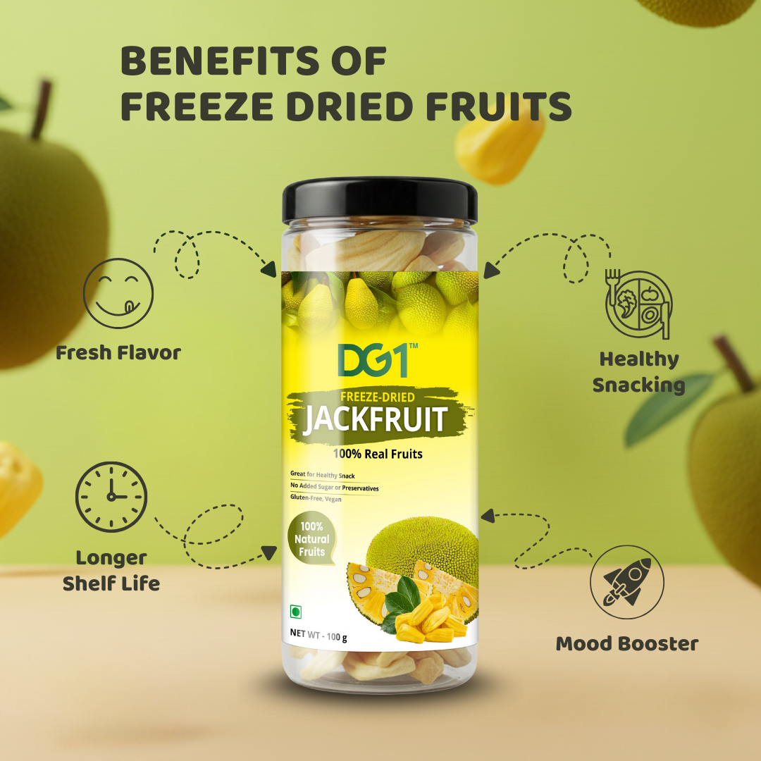 DG1 Freeze Dried Jackfruit Slices