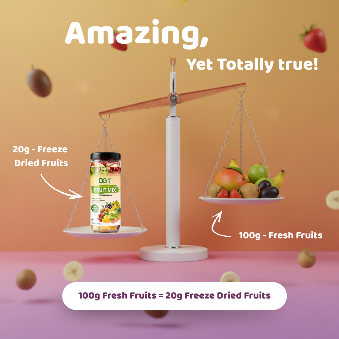 DG1 Freeze Dried Fruit Mix