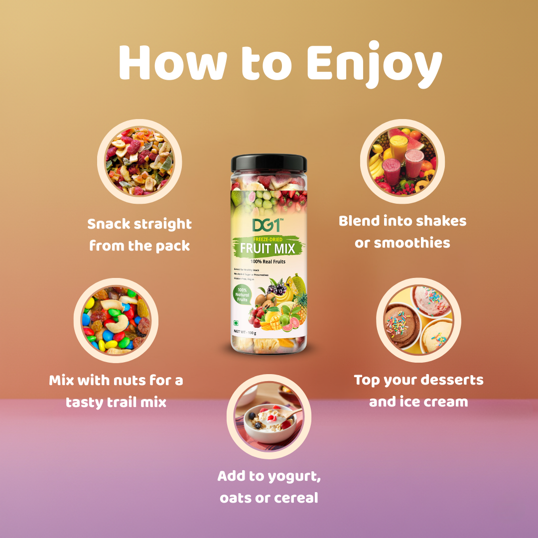 DG1 Freeze Dried Fruit Mix